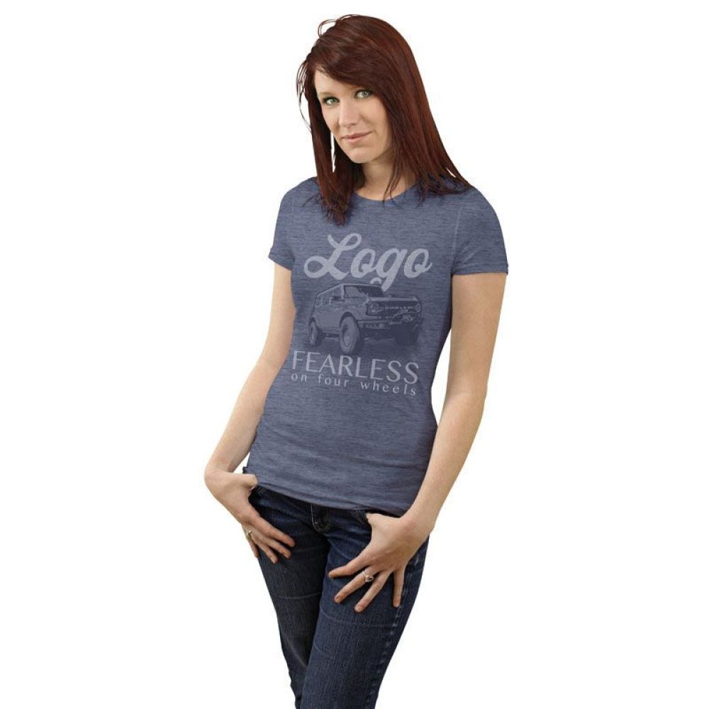 Ladies Fearless on Four Wheels S/S T-Shirt